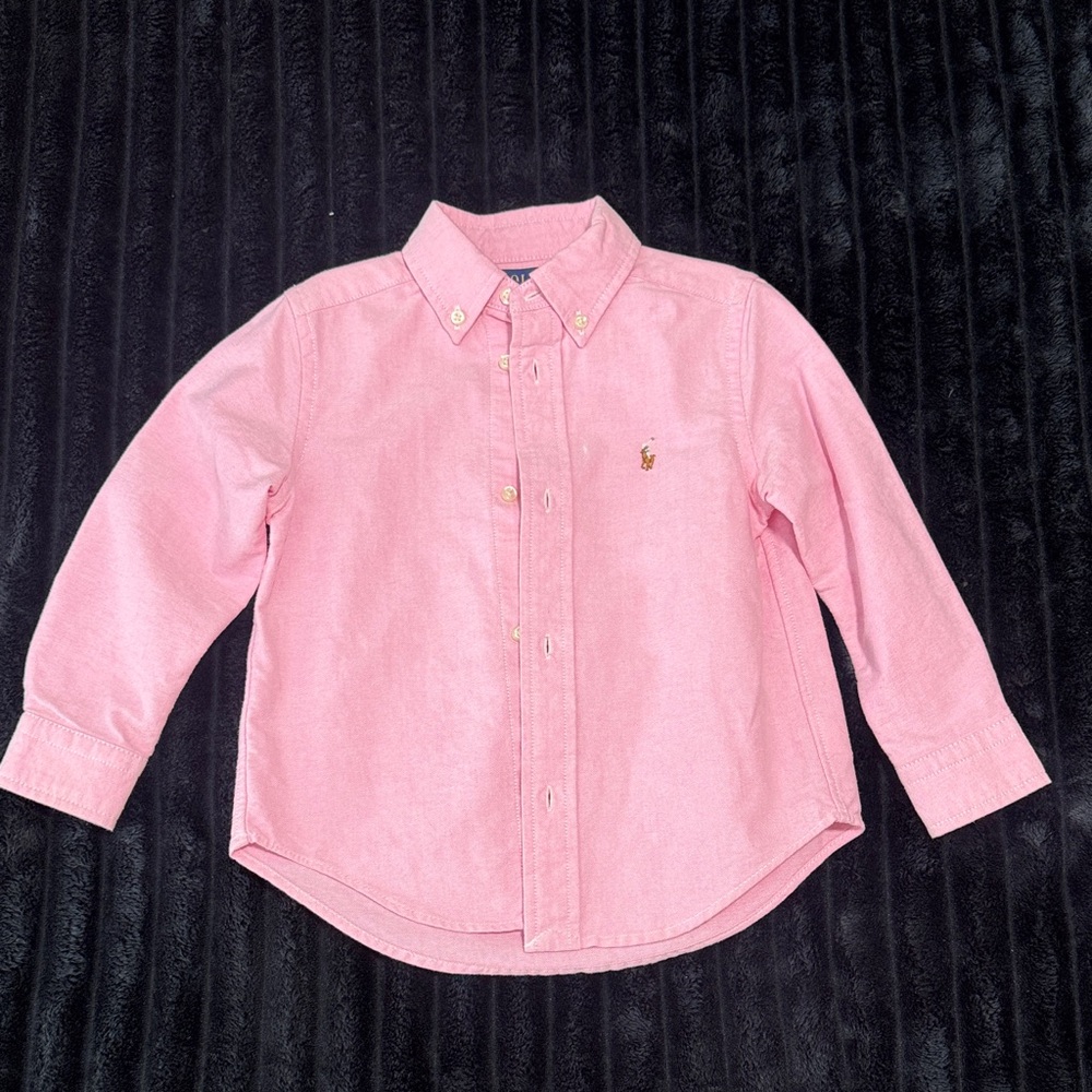 3T Polo Ralph Lauren Boys The Iconic Oxford Shirt